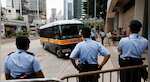 Hong Kong court convicts man in first national security trial