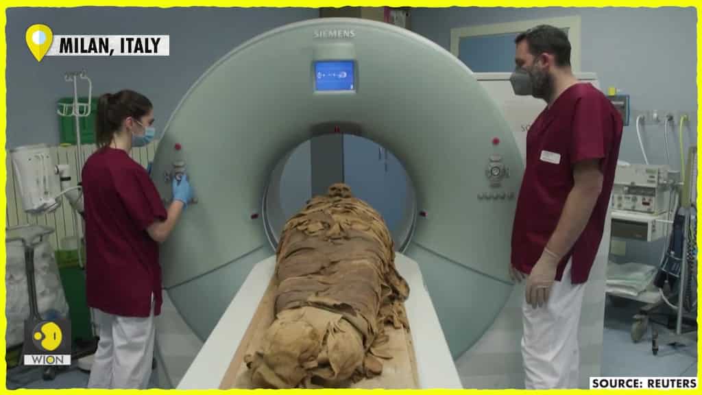 Milan hospital uses CT scan to discover life and death of Egyptian mummy
