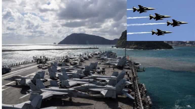 IAF, Indian Navy exercise with USS Ronald Reagan