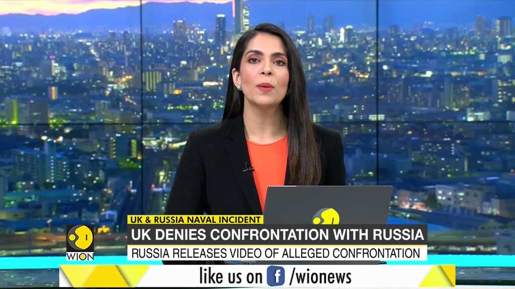 UK denies Russia claim warning shots fired at warship out of Crimea waters
