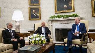 Biden calls on Afghans to 'decide their future' as withdrawal nears end
