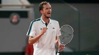 Wimbledon: Medvedev survives giant scare against Cilic to enter round four for first time