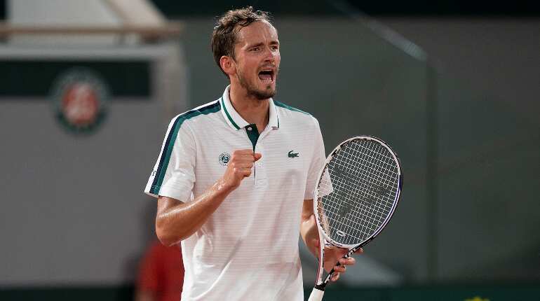 Wimbledon: Medvedev survives giant scare against Cilic to enter round four for first time