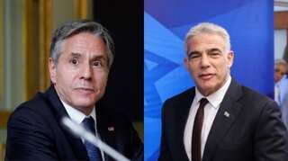 US Blinken to meet Israel's top diplomat Lapid amid Iran moves