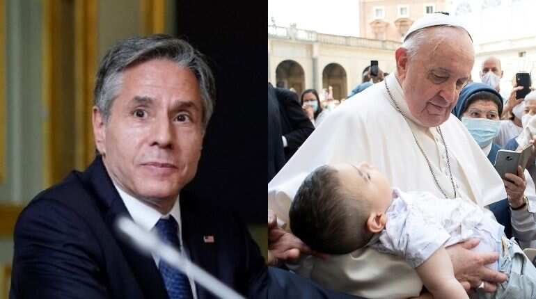 Blinken visit to pope will reset US-Vatican ties after Trump years Blinken visit to pope will reset US-Vatican ties after Trump years