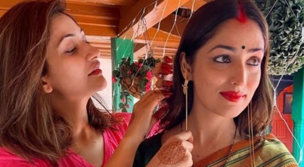 Yami Gautam's sister Surilie shares a sweet picture of actress post wedding