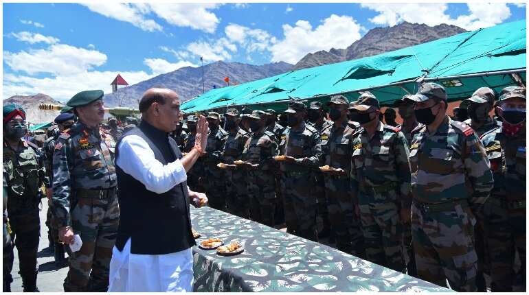 Bifurcation of Jammu & Kashmir and Ladakh bolstered national security: Rajnath Singh Bifurcation of Jammu & Kashmir and Ladakh bolstered national security: Rajnath Singh