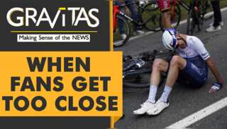 Gravitas: Out-of-line fan triggers Tour de France pile-up