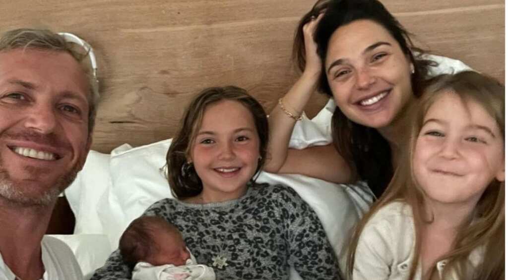 Gal Gadot and Jaron Varsano welcome third daughter with a sweet family picture