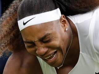 Tennis: Wimbledon ends in tears for injured Serena Williams