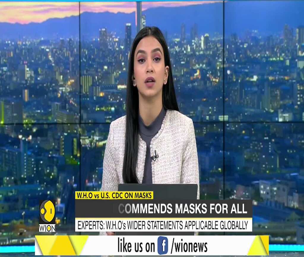 WHO's latest mask guidance goes against US CDC's