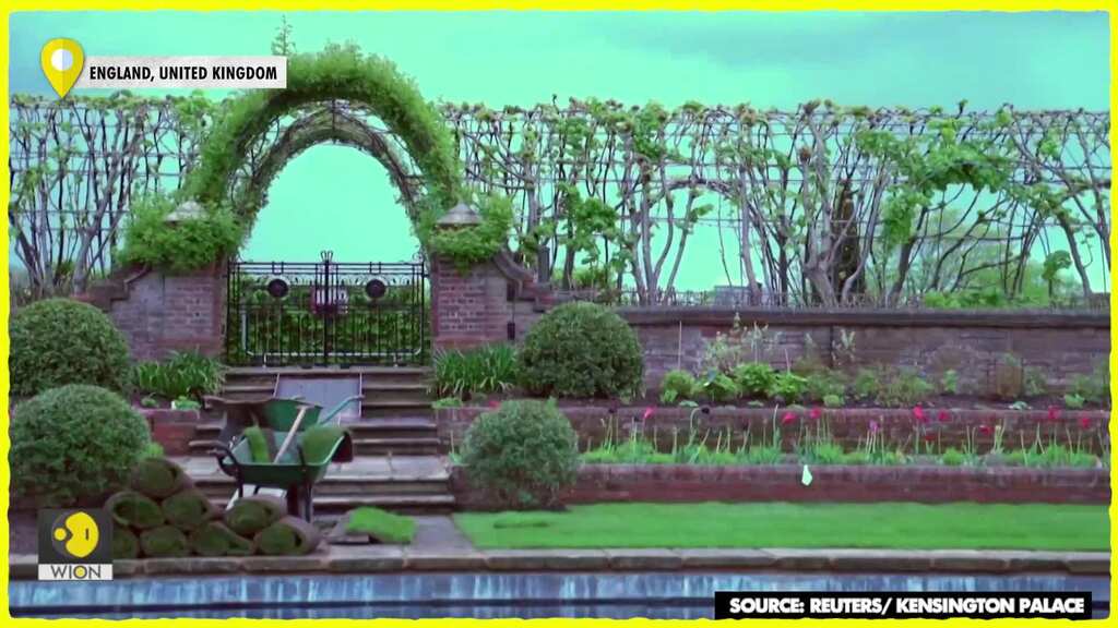 Forget-me-not: London palace's garden redesigned for Diana statue