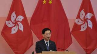 Hong Kong returning to stability after 'chaos', says acting chief executive John Lee