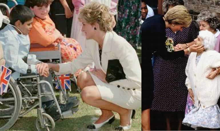 First Royal to crouch down
