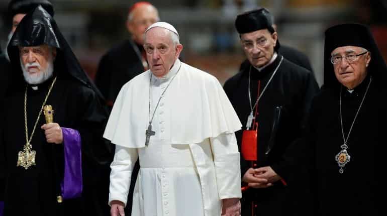 'Almost satanic': Pope Francis condemns rising violence against women
