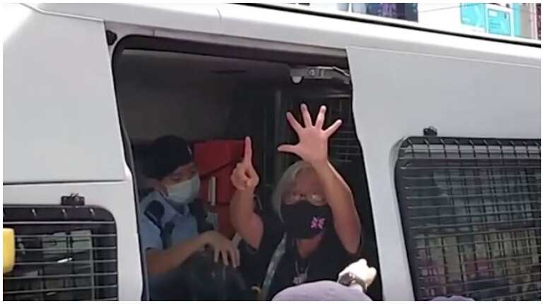 Hong Kong protester 'Grandma Wong' arrested by police again