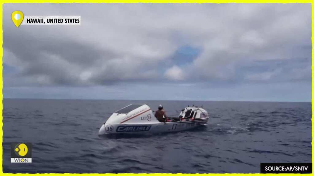 Four-man team break world record, row from San Fran to Hawaii in 30 days