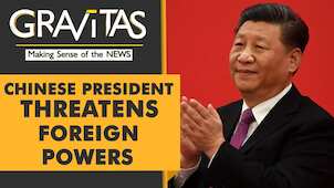 Gravitas: Xi Jinping: Countries opposing China will "crack their heads and spill blood"