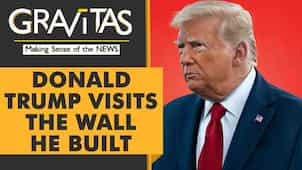 Gravitas: Donald Trump visits the wall he built