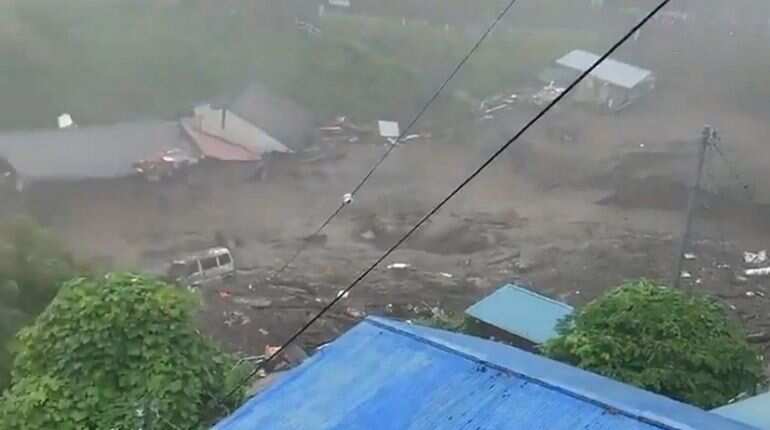 Torrential rains in Japan unleash landslides, 20 missing: Report Torrential rains in Japan unleash landslides, 20 missing: Report