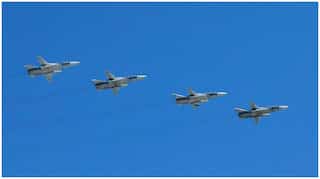 Russian planes practise bombing ships in Black Sea
