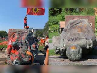 Statues of Queen Victoria, Queen Elizabeth toppled in Canada