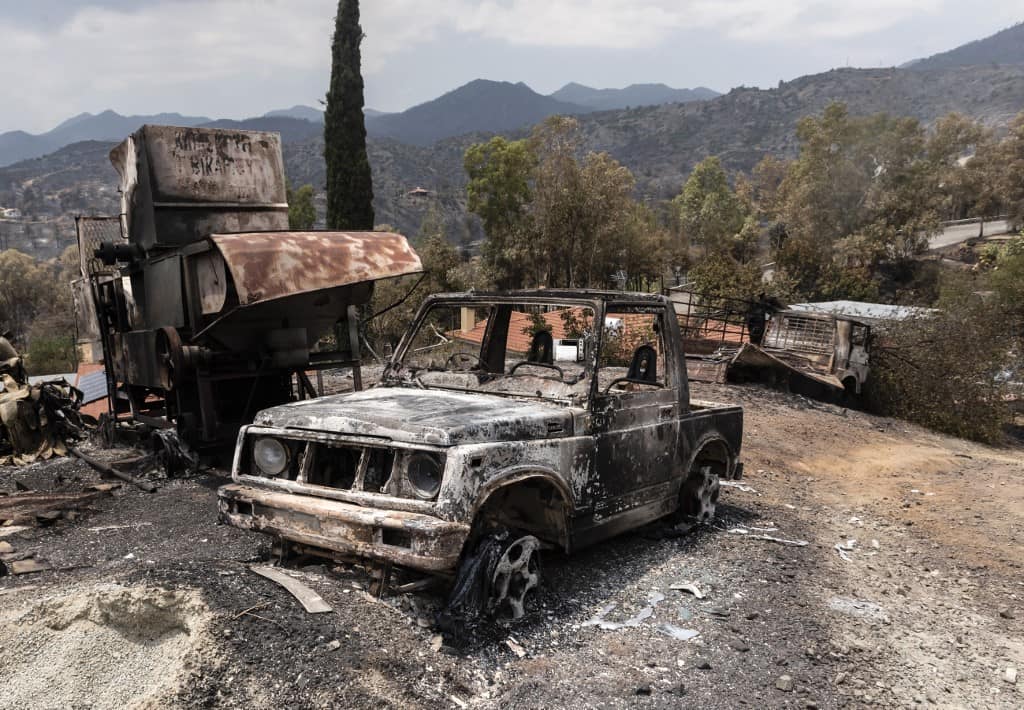 Widespread destruction