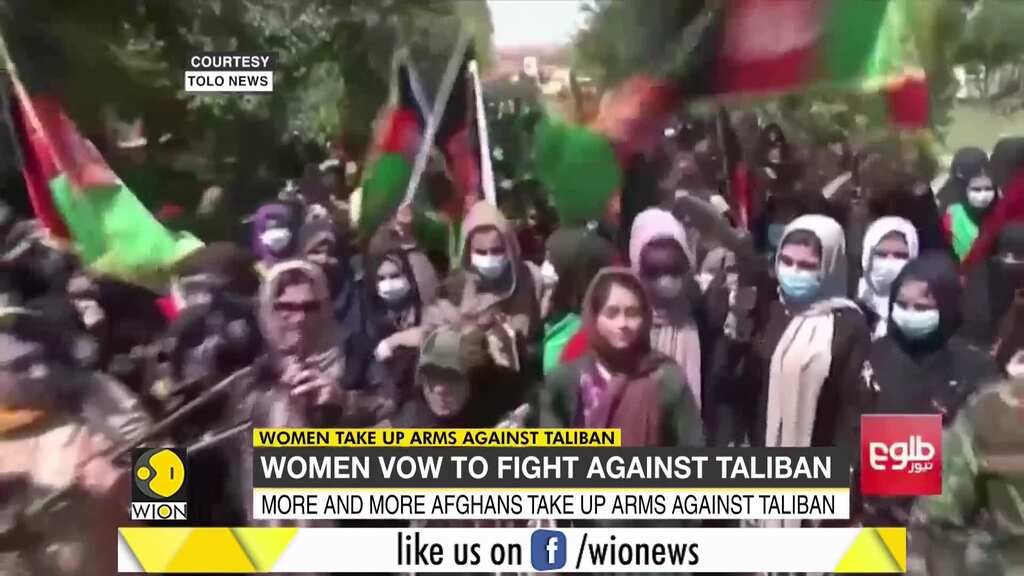 Afghanistan: Women pick up arms against Taliban in Ghor