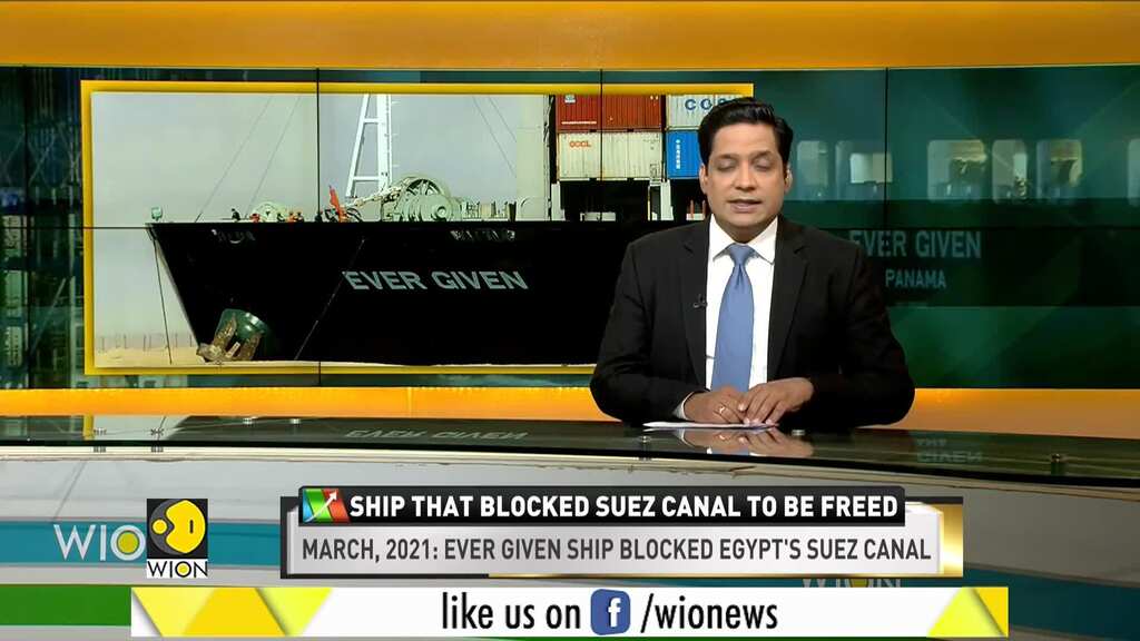 World Business Watch: Ever Given ship that blocked Suez Canal to be released