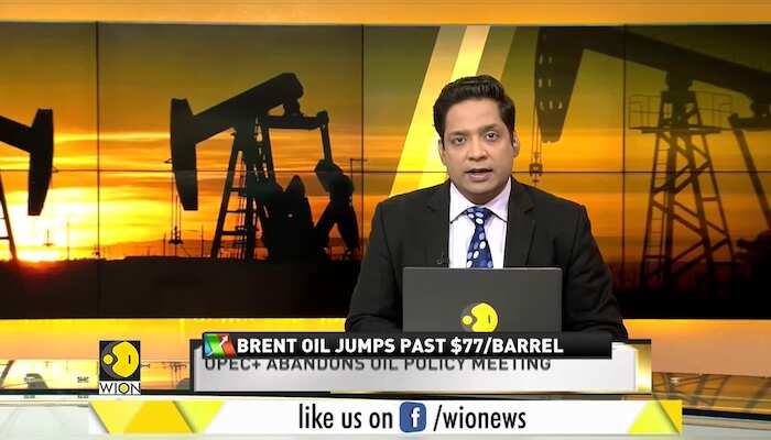 World Business Watch: Brent oil jumps $77 after OPEC+ fails to reach output deal