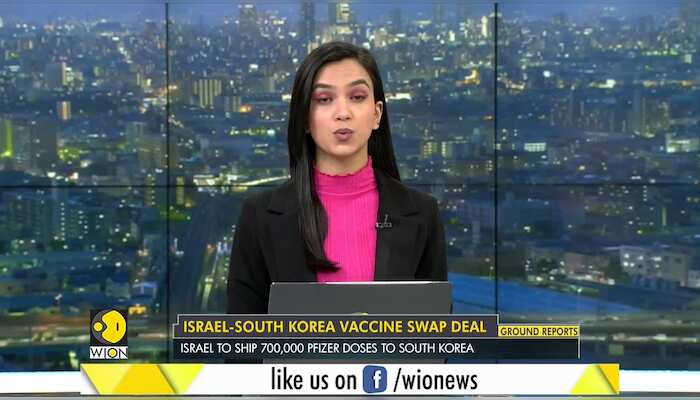 Israel to ship 700,000 Pfizer COVID-19 vaccines doses to South Korea