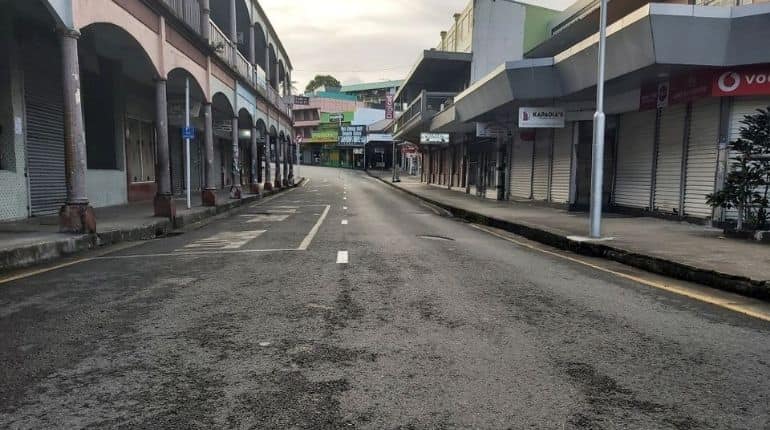 Fiji police deliver groceries, toilet paper amid COVID-19 spike