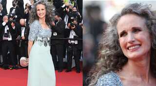 Andie MacDowell was advised against going grey, her reason for doing so is badass!
