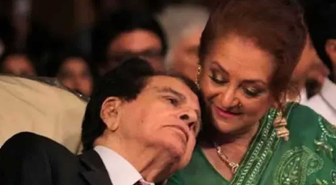 Saira Banu gets emotional during rare outing for special event on Dilip Kumar's birth anniversary