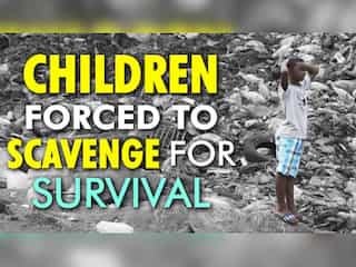 Going to waste: The children who survive on Gabon's garbage dumps