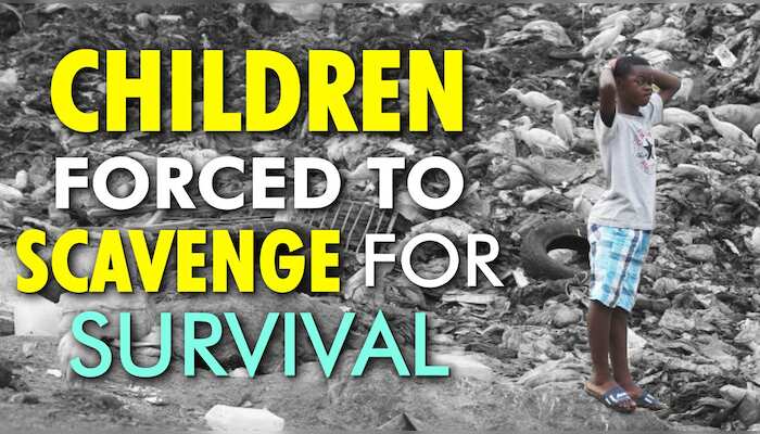 Going to waste: The children who survive on Gabon's garbage dumps