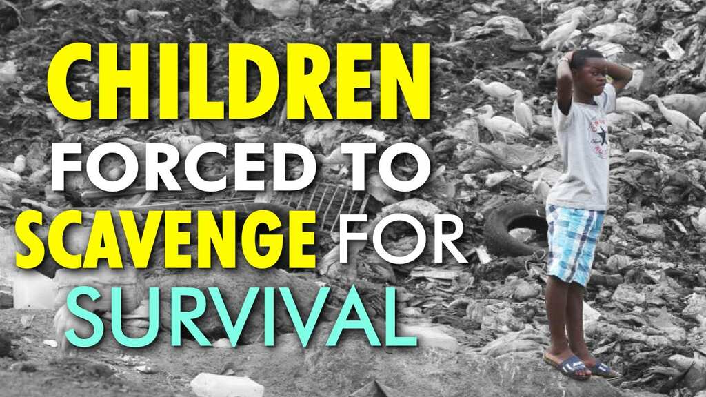 Going to waste: The children who survive on Gabon's garbage dumps