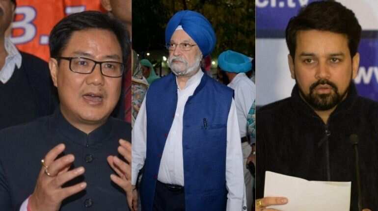Modi government cabinet reshuffle: Ministers and their portfolios