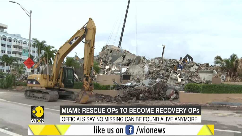 Miami Condo collapse: 'No chance of life', Search ops called off after two weeks