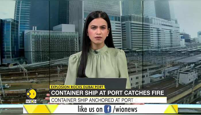 Huge explosion erupts on ship at Jebel Ali port, sending shockwaves through Dubai