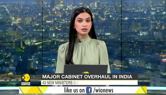 Indian PM Modi reshuffles cabinet: 43 new ministers sworn in at President's House