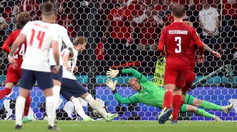 UEFA opens disciplinary proceedings against England over laser pen shone at Schmeichel