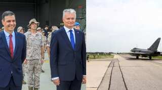 Spanish PM's news conference halted as jet scrambled over Russian warplane