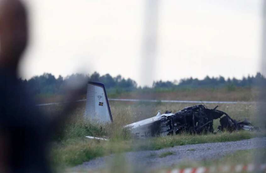 Nine found dead in Swedish airplane crash, says police Nine found dead in Swedish airplane crash, says police