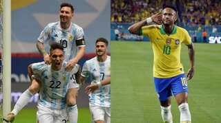 Football: Lionel Messi, Neymar Jr. to battle in dream Copa America final for first title