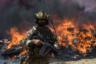 2 soldiers, 36 Taliban militants killed after attack foiled in Afghanistan