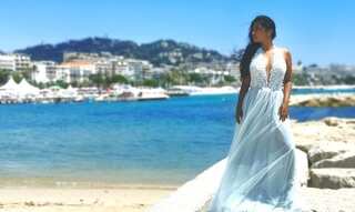 Indian actress Usha Jadhav stuns at Cannes opening night