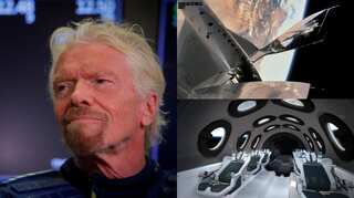 17 years after founding Virgin Galactic, Branson bound for space