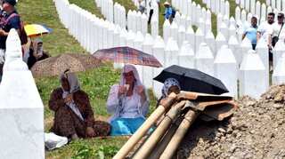 Srebrenica victims buried 26 years after genocide