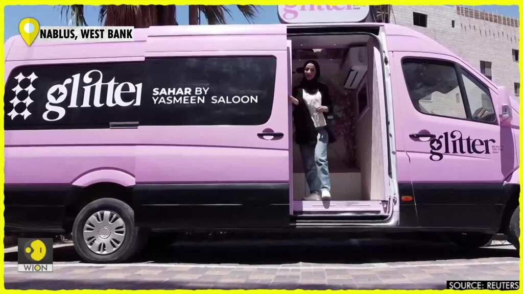 Mobile salon brings beauty services to West Bank women